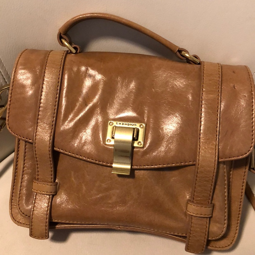 Leather made in Italy crossbody bag - Picture 1 of 16